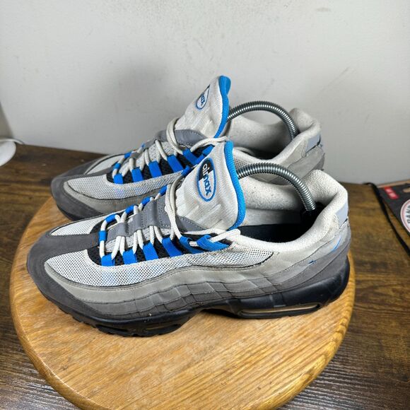 Nike Men\'s Air Max 95 OG‎ Crystal Blue Men\'s Size 10.5 Shoe AT8696-100 main image 4